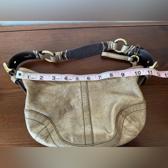 Coach Metallic Gold Limited Edition Shoulder Bag - Picture 8 of 10